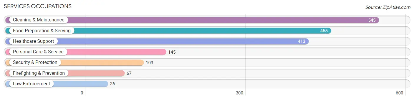 Services Occupations in Haverstraw