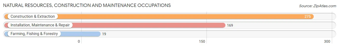 Natural Resources, Construction and Maintenance Occupations in Huntington