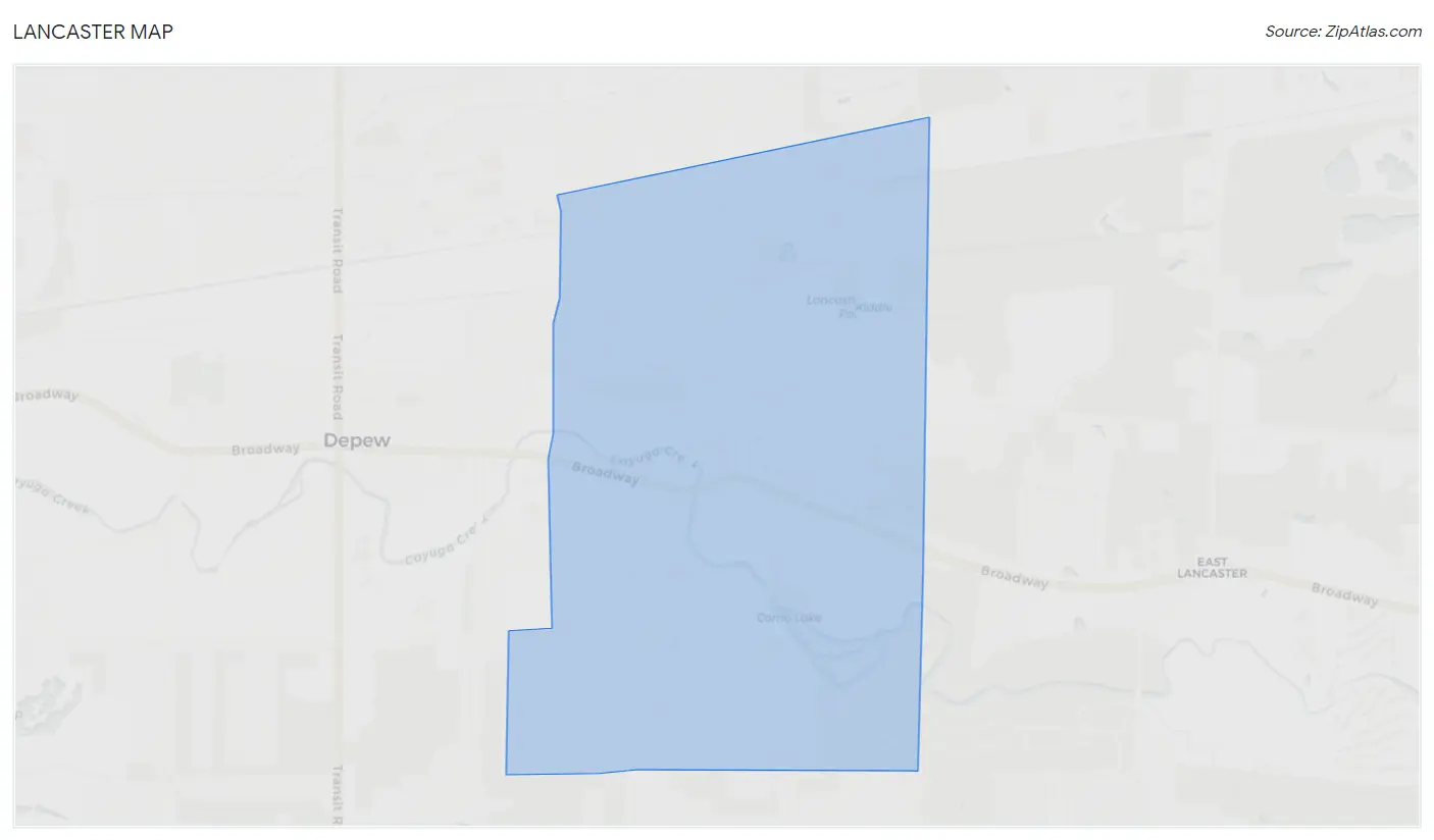 Lancaster Map