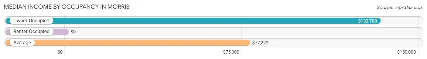 Median Income by Occupancy in Morris