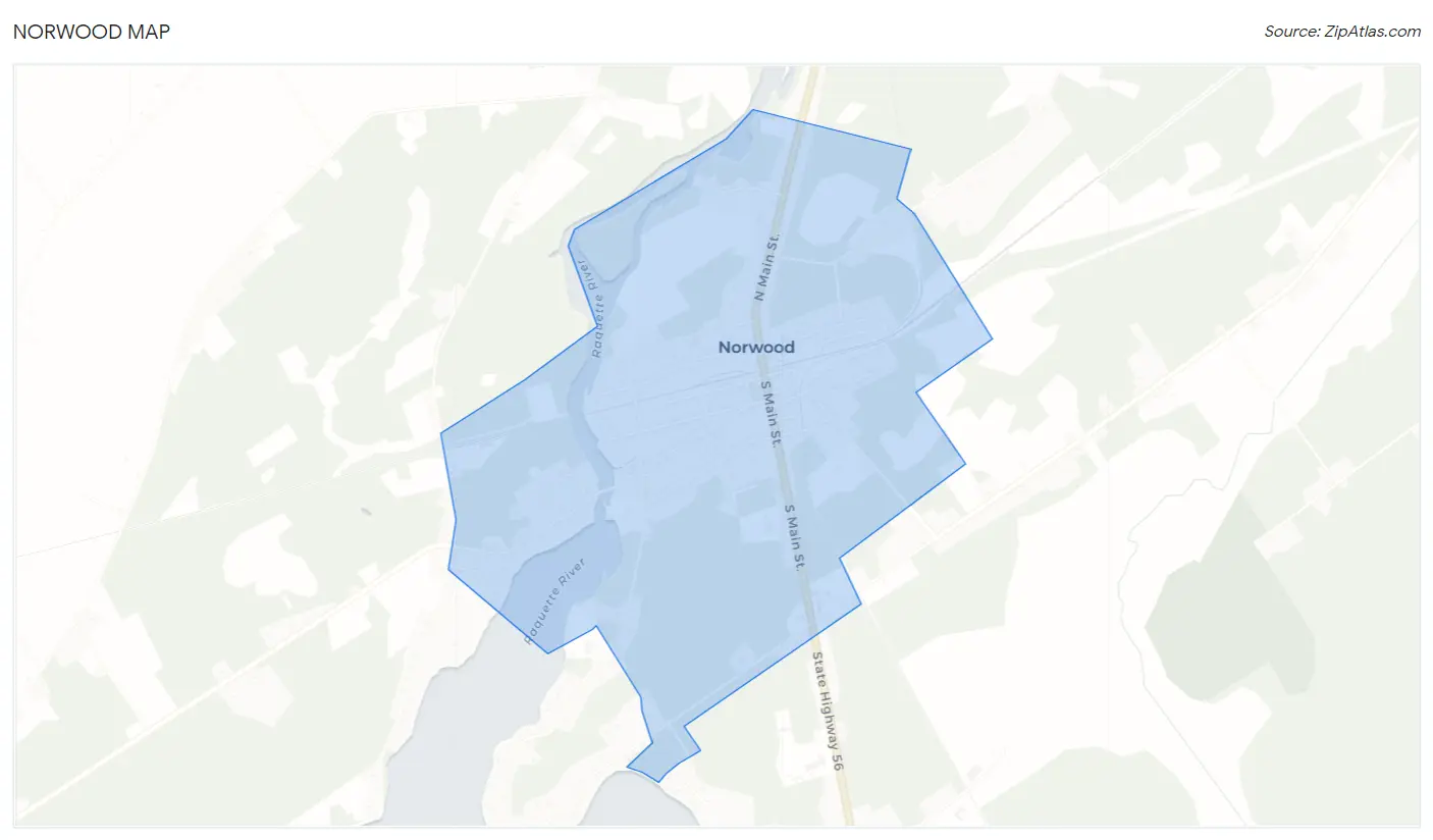 Norwood Map