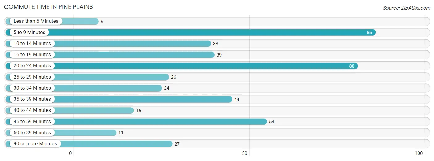 Commute Time in Pine Plains