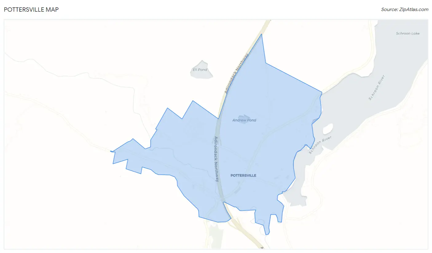 Pottersville Map