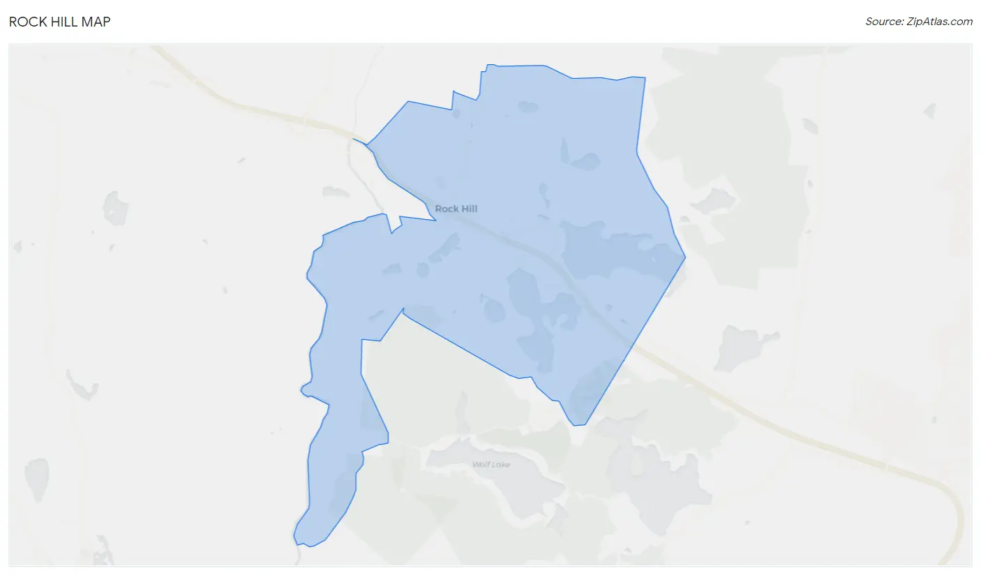 Rock Hill Map