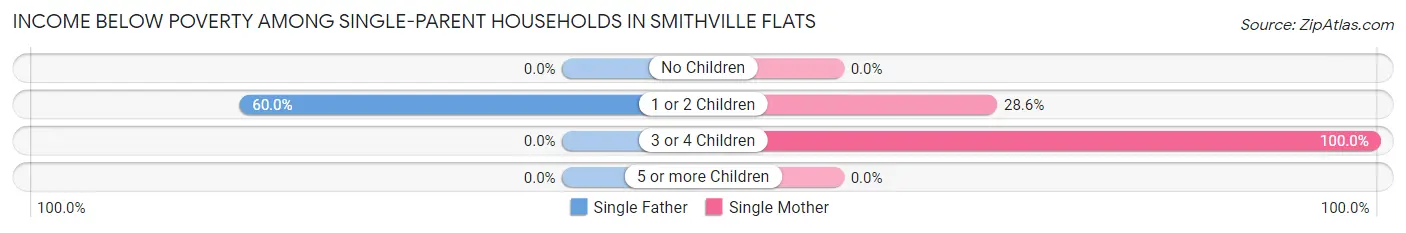 Income Below Poverty Among Single-Parent Households in Smithville Flats