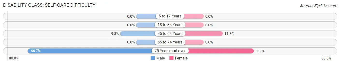 Disability in Smyrna: <span>Self-Care Difficulty</span>