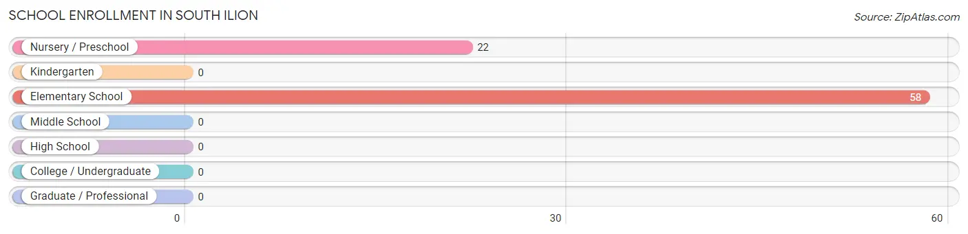 School Enrollment in South Ilion