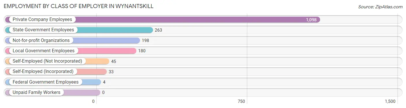 Employment by Class of Employer in Wynantskill