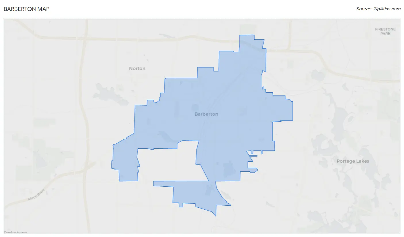 Barberton Map