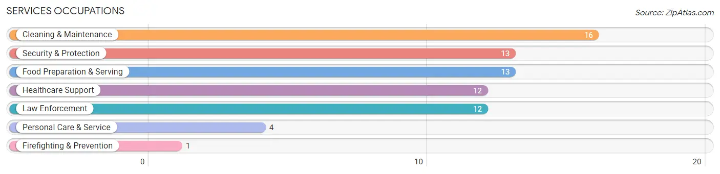 Services Occupations in Berlin Heights