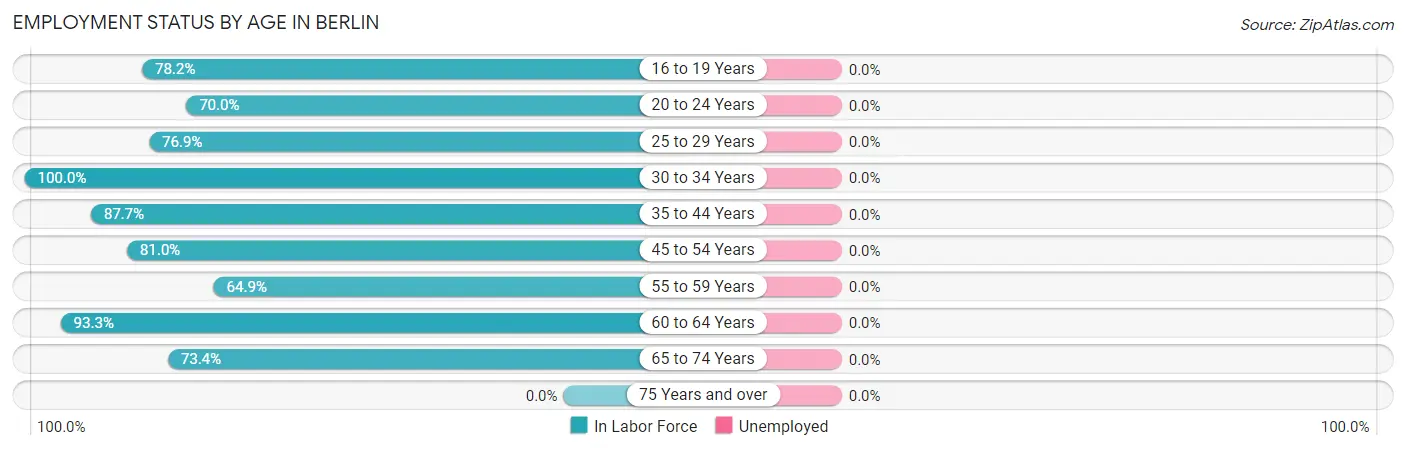 Employment Status by Age in Berlin