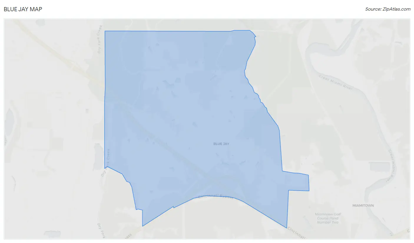 Blue Jay Map