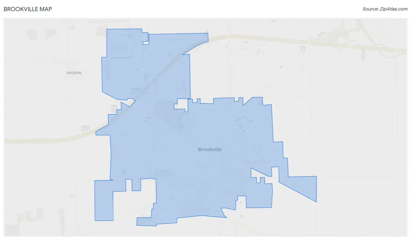 Brookville Map