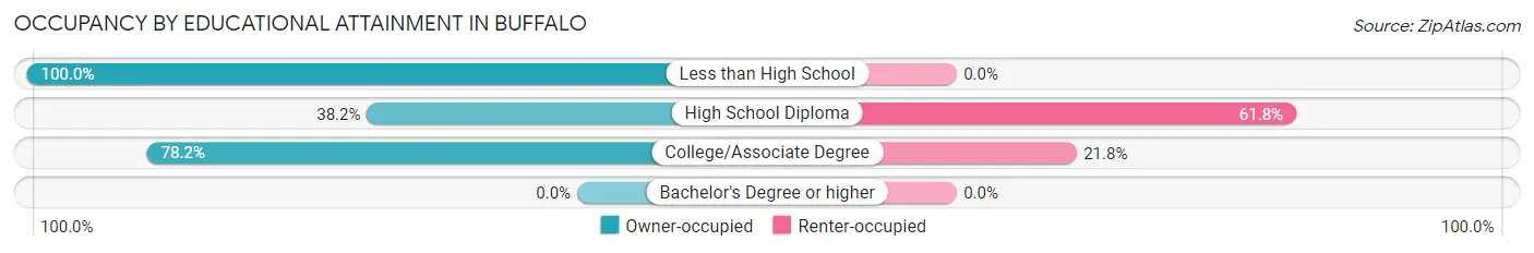 Occupancy by Educational Attainment in Buffalo