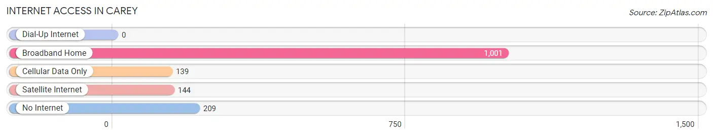 Internet Access in Carey
