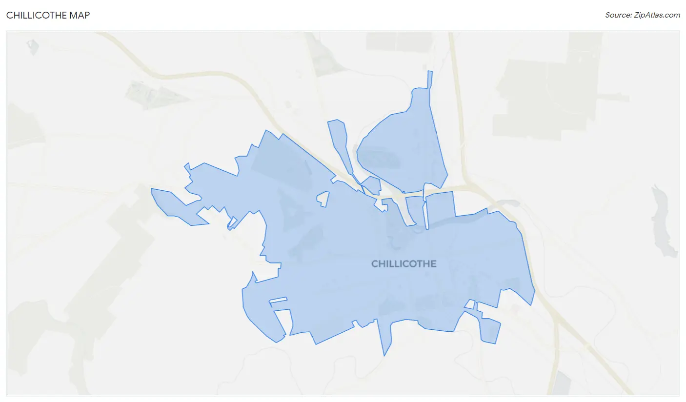 Chillicothe Map