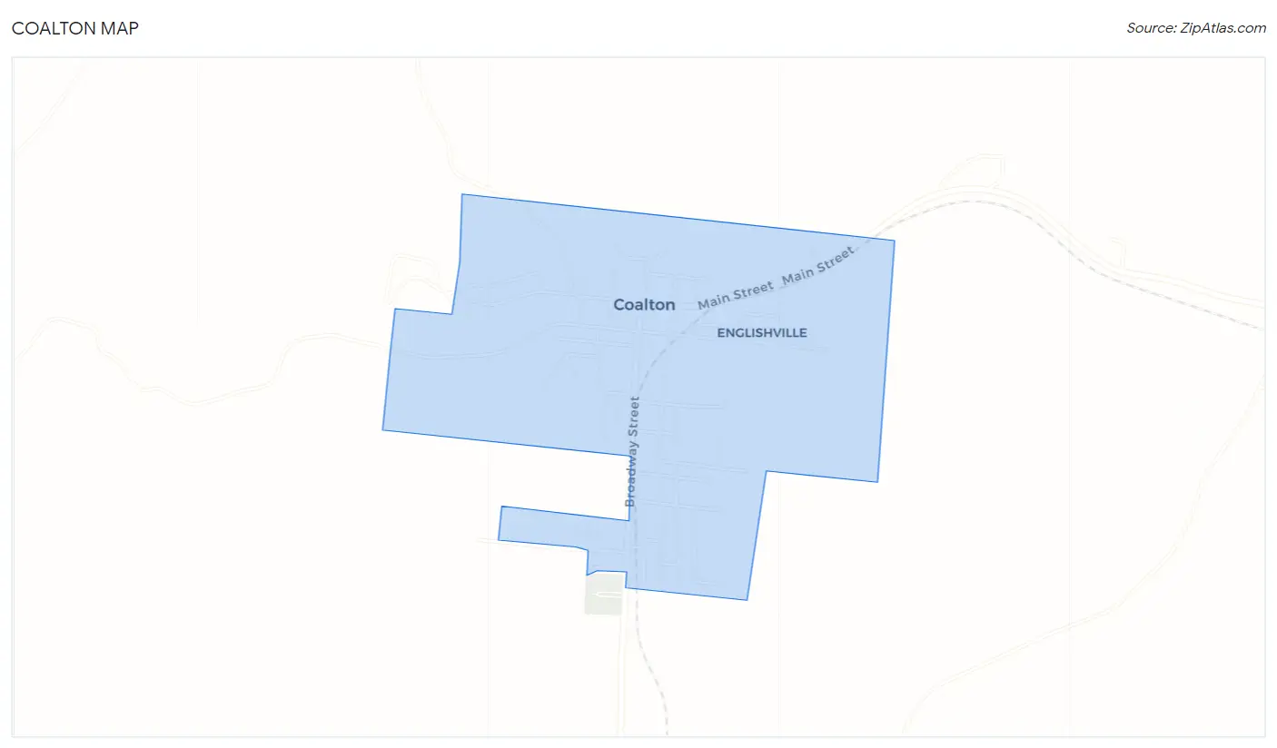 Coalton Map