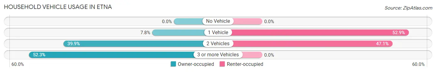 Household Vehicle Usage in Etna