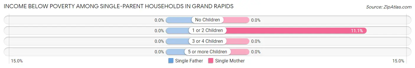 Income Below Poverty Among Single-Parent Households in Grand Rapids