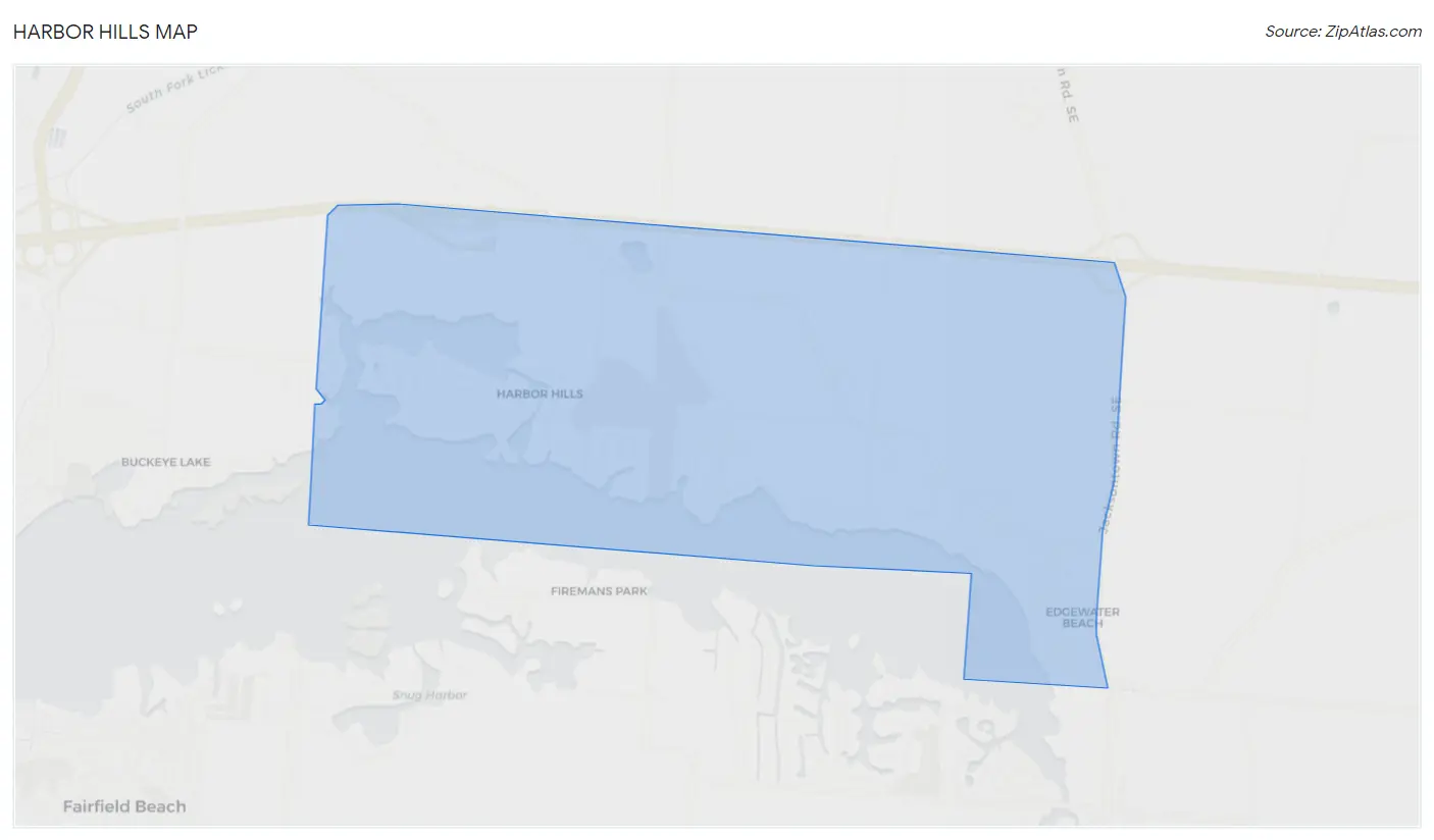 Harbor Hills Map