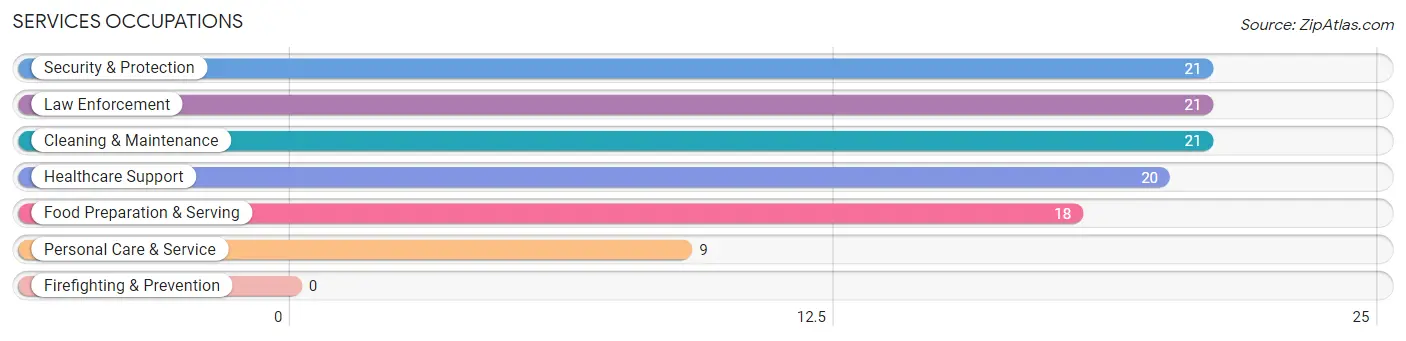 Services Occupations in Holland