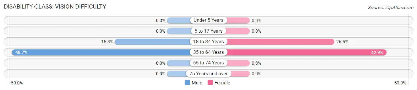 Disability in Kunkle: <span>Vision Difficulty</span>