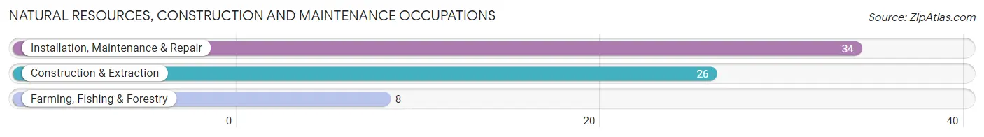 Natural Resources, Construction and Maintenance Occupations in Mcconnelsville