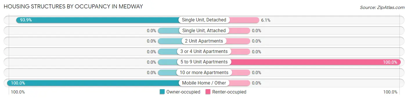 Housing Structures by Occupancy in Medway