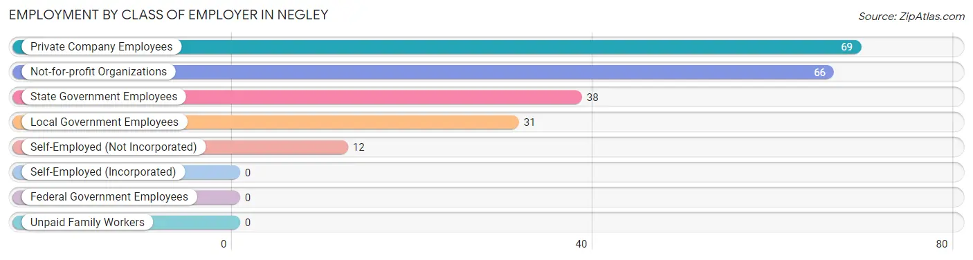 Employment by Class of Employer in Negley