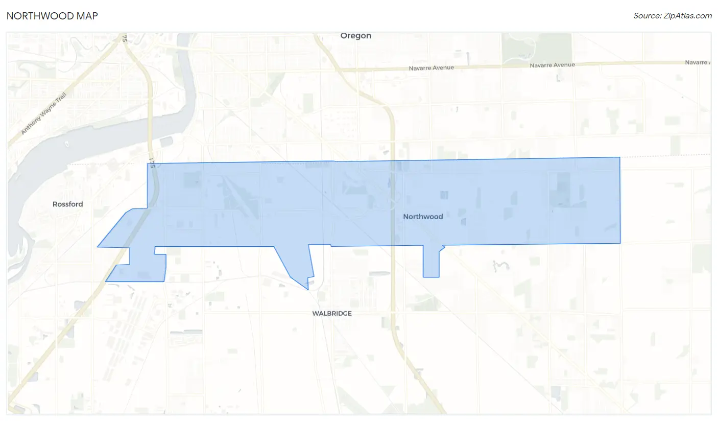 Northwood Map