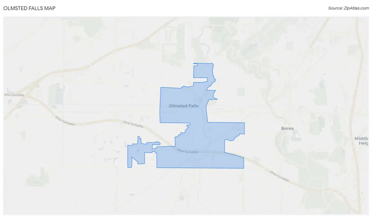 Olmsted Falls Map