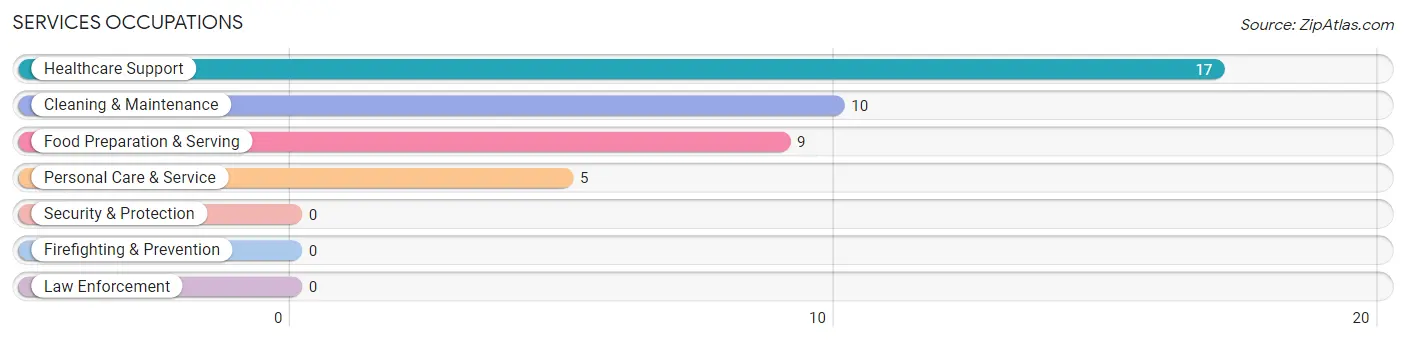 Services Occupations in Proctorville