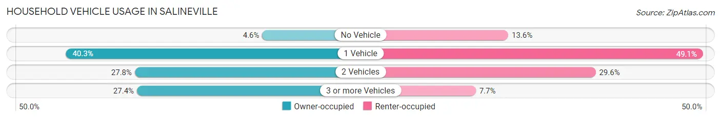 Household Vehicle Usage in Salineville