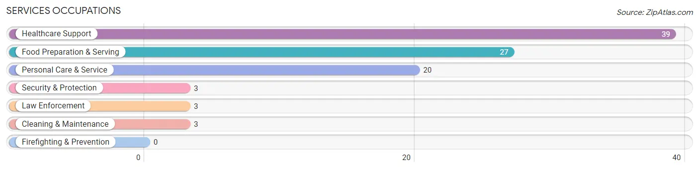 Services Occupations in Somerset