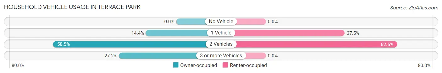 Household Vehicle Usage in Terrace Park