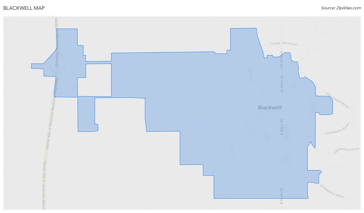 Blackwell Map