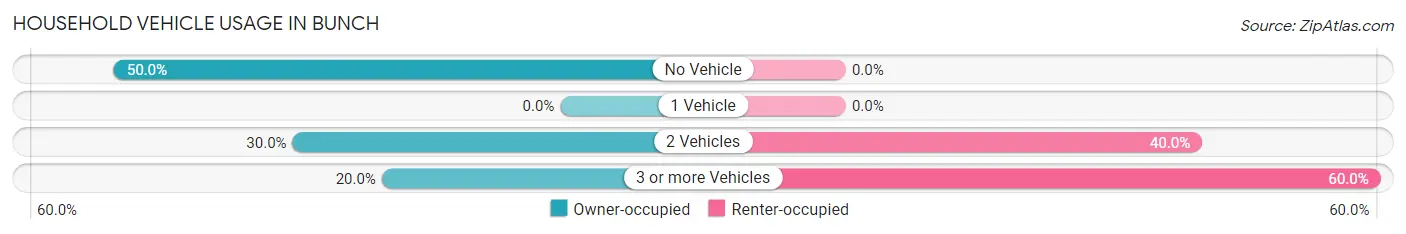 Household Vehicle Usage in Bunch