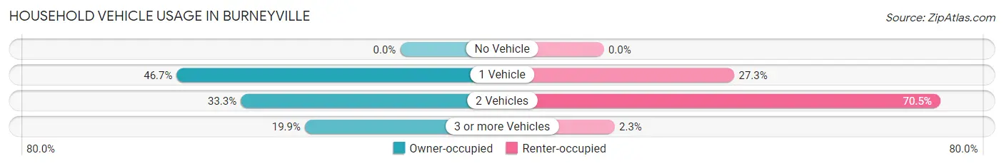Household Vehicle Usage in Burneyville