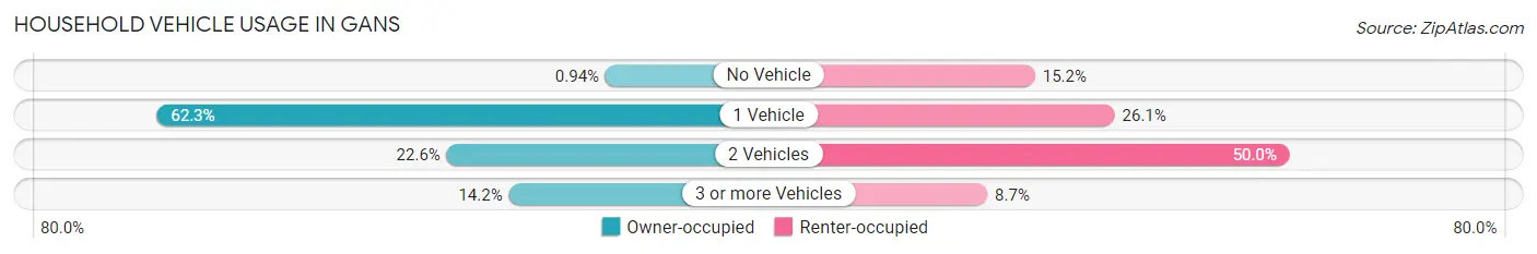 Household Vehicle Usage in Gans