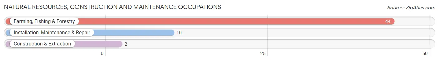 Natural Resources, Construction and Maintenance Occupations in Grandfield