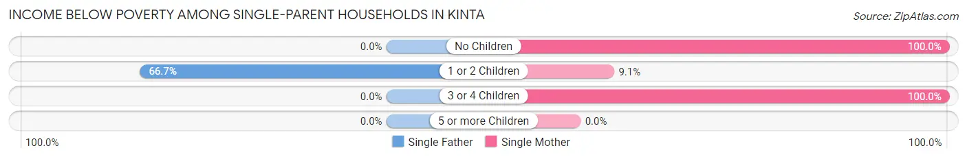 Income Below Poverty Among Single-Parent Households in Kinta