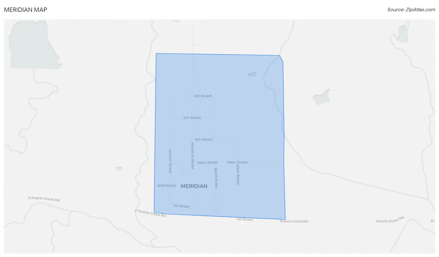 Meridian Map