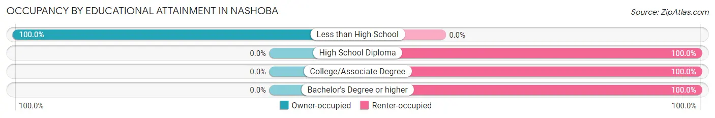 Occupancy by Educational Attainment in Nashoba