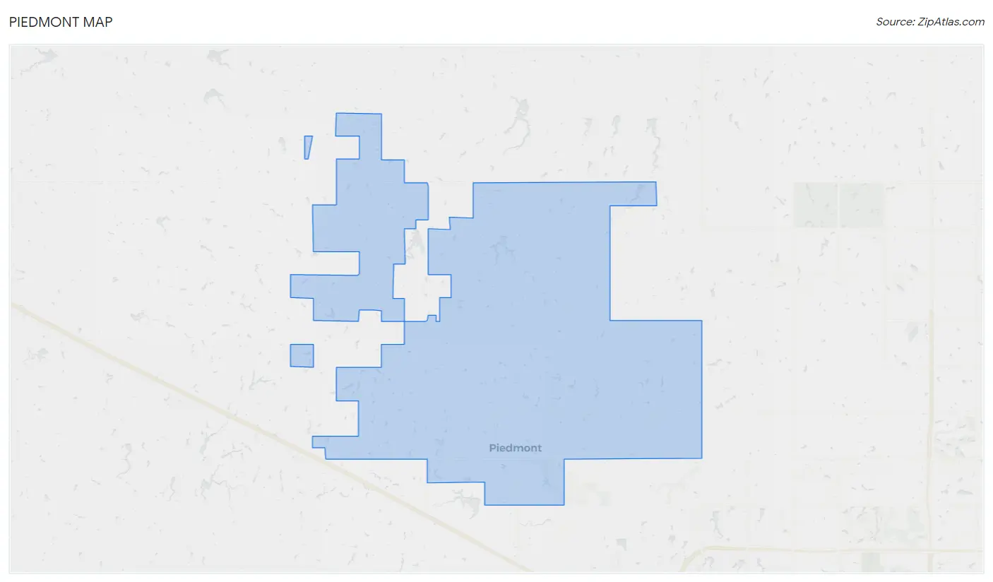 Piedmont Map