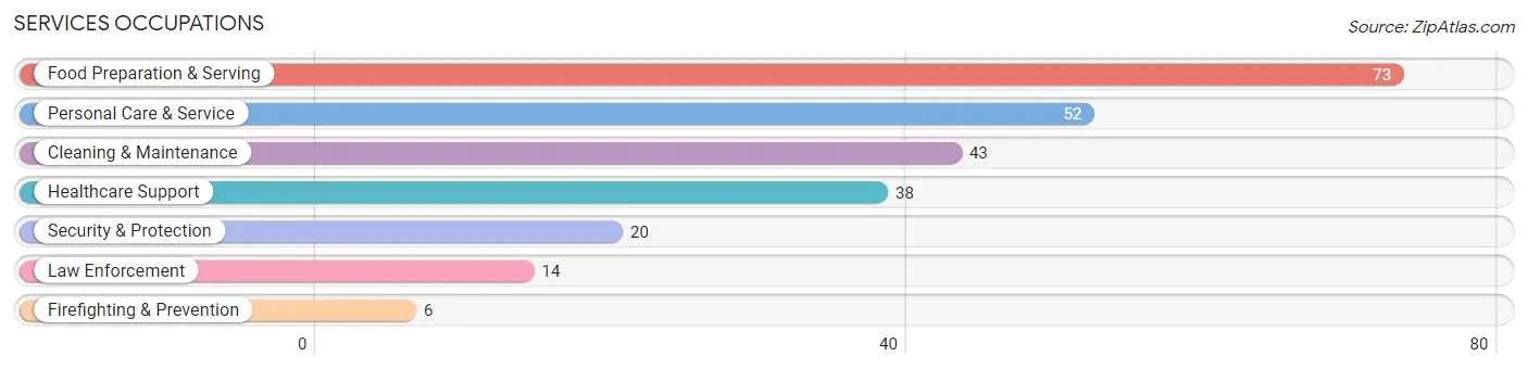 Services Occupations in Stigler