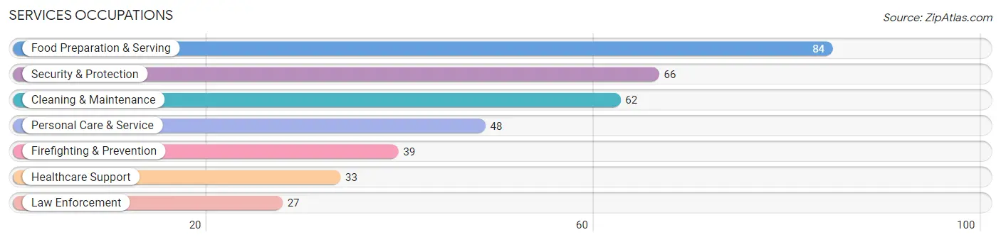 Services Occupations in Tonkawa