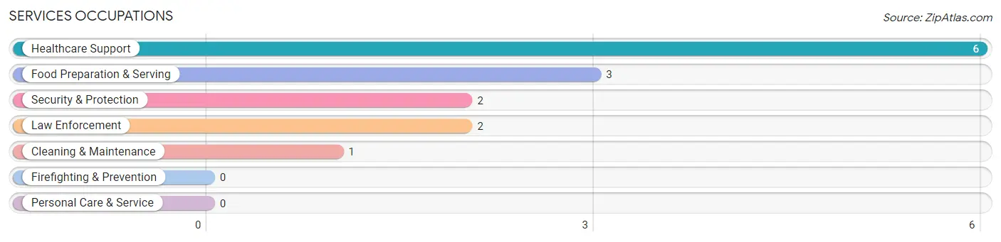 Services Occupations in Wann