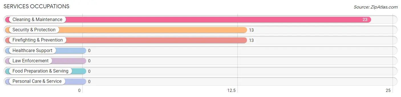 Services Occupations in Welling