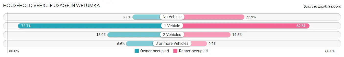 Household Vehicle Usage in Wetumka