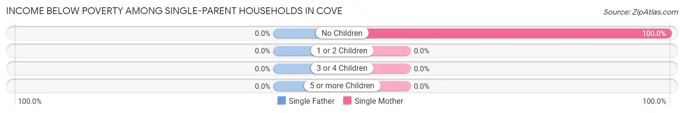 Income Below Poverty Among Single-Parent Households in Cove